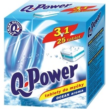 Q-power tablety do myčky Multiactive Brilliance 25 ks