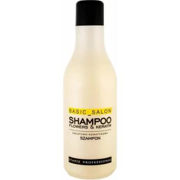 Stapiz Basic Salon Flowers & Keratin Shampoo Šampón na kvety a keratín 1000 ml