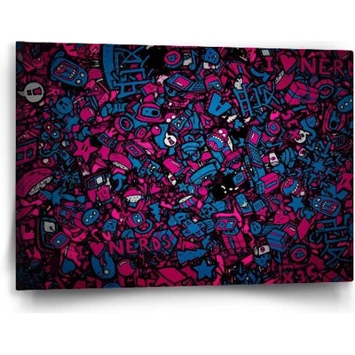 Sablio Obraz Kreslené obrázky - 60x40 cm