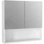 TopMebel Огледало за баня от меламин Trama TopMebel цвят бял 60x16.8x65cm