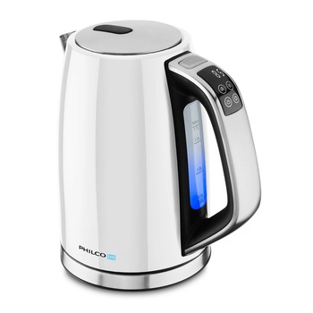 Philco Чайник Philco PHWK 1701, 2200 вата, 1.7 л, бял (PHWK 1701) (PHWK 1701)
