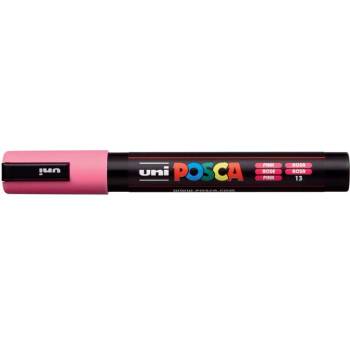uni Декоративен маркер, 1, 8-2, 5 мм, UNI "Posca PC-5M", розов 286609000 (286609000)