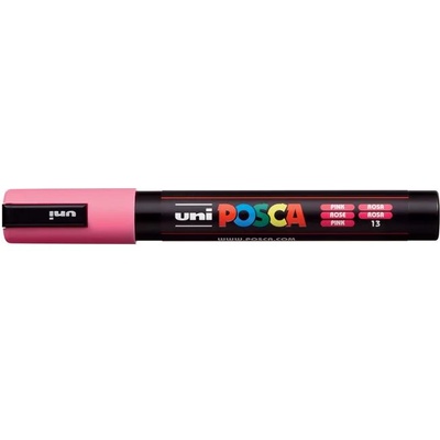 uni Декоративен маркер, 1, 8-2, 5 мм, UNI "Posca PC-5M", розов 286609000 (286609000)