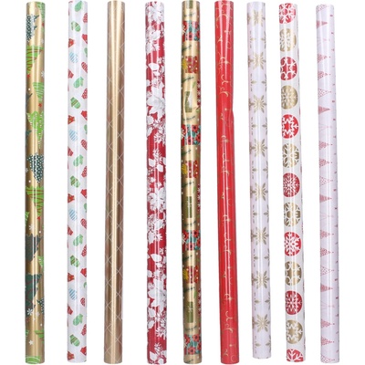 Baliaci papier 0,7x2 m Vianoce mix 1