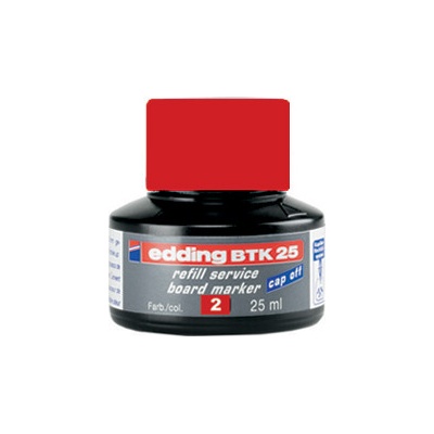 Edding BTK 25 inkoust pro tabule červený