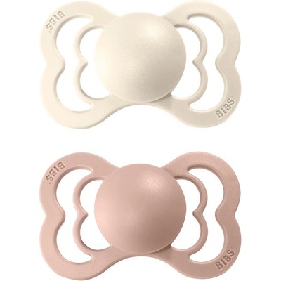 Bibs Couture ortodontické silikon 2ks Ivory Blush