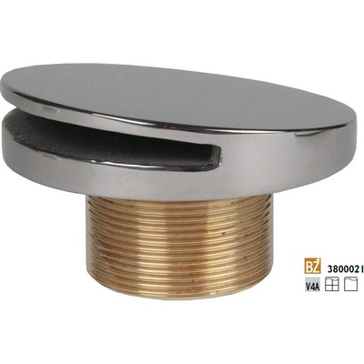 Hugo Lahme vtoková tryska plochá, bronz, vnější závit 2”, délka 40 mm, pro keramické a prefabrikované bazény