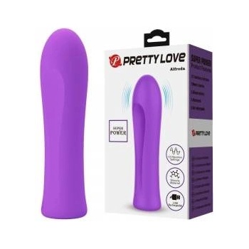 Pretty Love Alfreda Aqua Purple Flexible Silicone Mini Vibrating Device