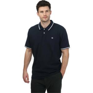 DOCKERS Блуза с яка DOCKERS Tipped Polo Shirt - Navy Blazer