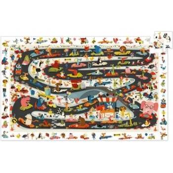 Image 1 of DJECO - Детски пъзел за наблюдателност - На рали - 54 части (DJ07564)