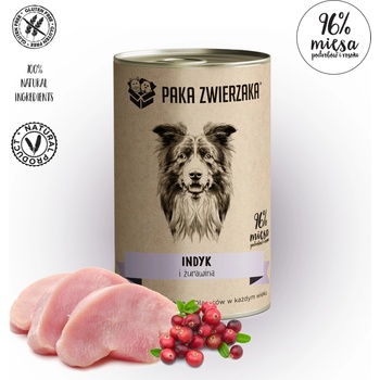 Paka Zwierzaka Пуйка с червени боровинки (400 г)