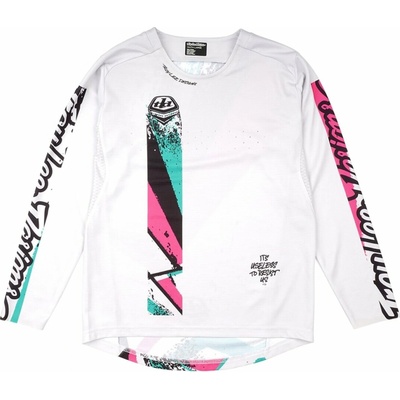 Troy Lee Designs Sprint LS Full Pull Chalk detský