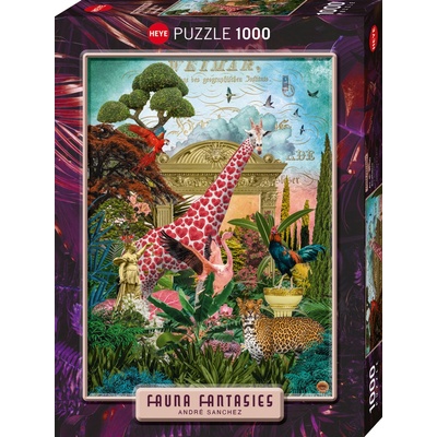 Heye Пъзел Heye от 1000 части - С любов към жирафите (30100)