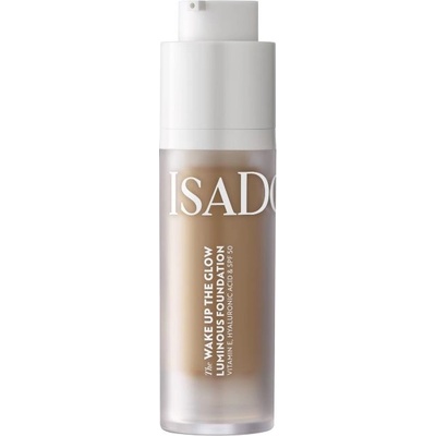 IsaDora Дълготраен хидратиращ фон дьо тен Wake Up The Glow, 5N, SPF50, 30 ml