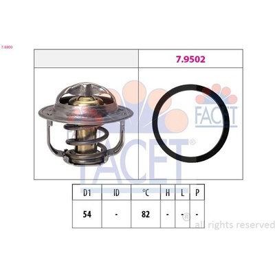 Termostat, chladivo FACET 7.8800 (78800)