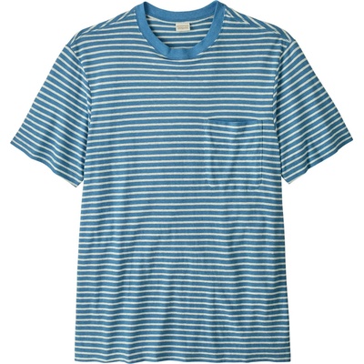 Patagonia Мъжка тениска Patagonia Trail Harbor Pocket Tee T-shirt - Steps: Shore Blue (216-8014-0214)