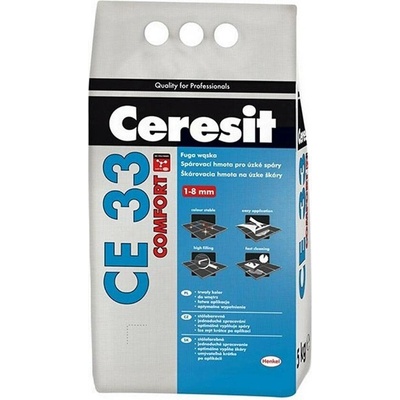 CE33 spárovací hmota 5 kg, bílá