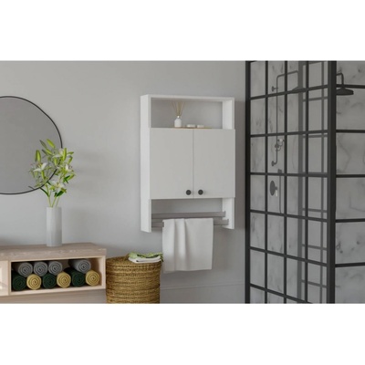 Asir Nástenná skrinka BANYO 87x60 cm biela AS0806
