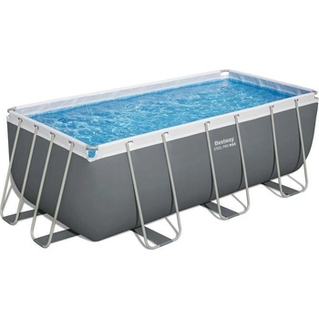 Bestway Басейн за двор Steel Pro MAX 4.12 x 2.01 x 1.22m Rectangular Pool Set Bestway