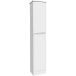 InterCeramic Колона за баня icp 3530 - стенна, 2 врати, 4 рафта, гланц pvc (icp 3530)