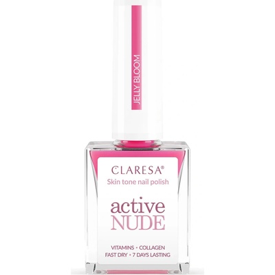 Claresa Lak na nechty Active NUDE 9,5 ml Jelly Bloom