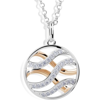 Modesi Náhrdelník J305CZ-R