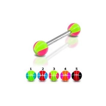 Šperky4U piercing do jazyka PJ01108-KR