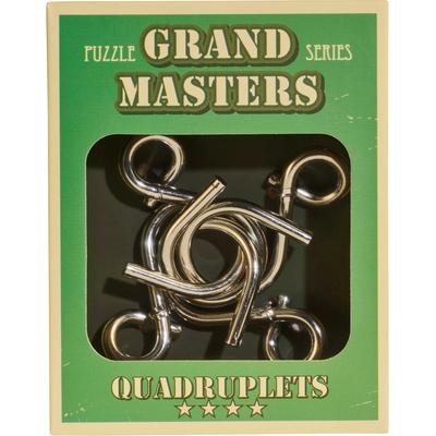 Eureka Метален логически пъзел Eureka - Grand Masters Puzzle Quadruplets (473254)