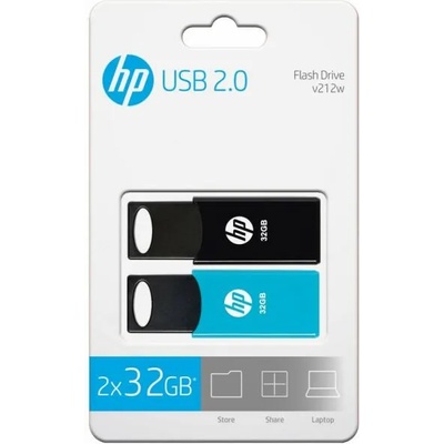 HP TWINPACK 32GB USB 2.0 (HPFD212-32-TWIN)