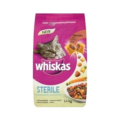 Whiskas Sterile Adult kuřecí 1,4 kg