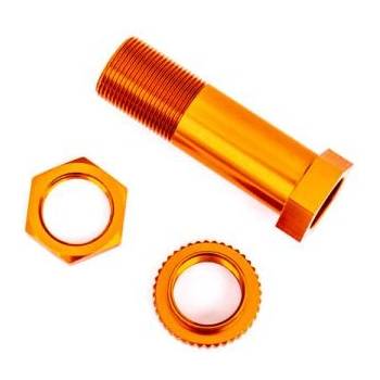 Traxxas Алуминиеви части за серво сейвър на Traxxas, анодизирани в оранжево