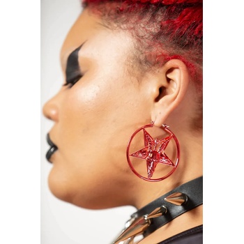 Image 1 of KILLSTAR обеци KILLSTAR - Seeing Red - Алено червено - KSRA006558