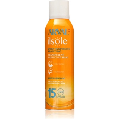Arval IlSole Transparent Protective Spray SPF 15 слънцезащитен крем в спрей SPF 15 200ml