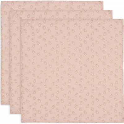 Jollein 70x70 cm Miffy Silhouettes Wild Rose 3 ks