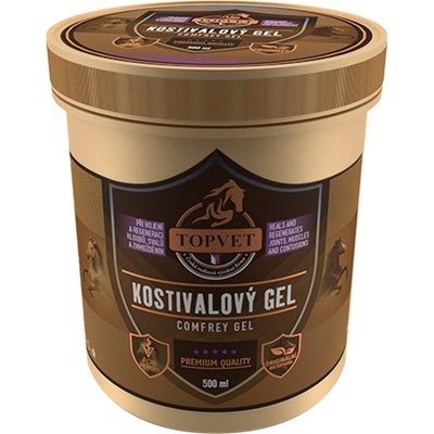 Topvet Kostivalový gel 500 ml – Zboží Mobilmania