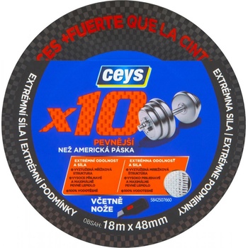 Ceys M.A.T. univerzálna páska 48 mm x 18 m 10 ks