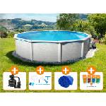 Steinbach Grande Pool Set Round Ø 366 x 135 cm - Пълен комплект Small - 1 компл (011761)