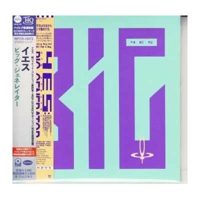 Yes - Big Generator / Japan / Cardboard Sleeve CD