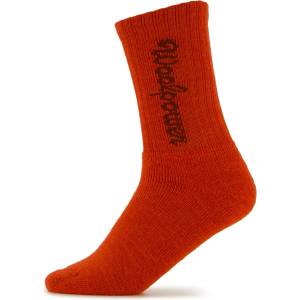 Woolpower Детски спортни чорапи Woolpower Kids Socks 400 Logo Sports socks - Autumn Red - размер 25-27 (EU) (201-0261-0712)