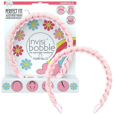 Invisibobble HairHalo čelenka do vlasů barva Nordic Breeze Midsommar Love