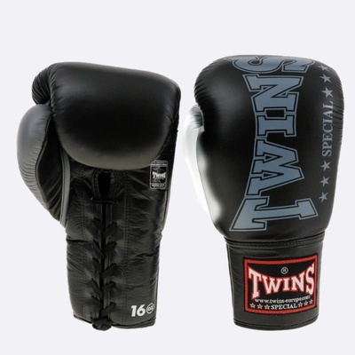 Twins special Боксови Ръкавици Twins BGLL 8 Black Laced - 14 oz