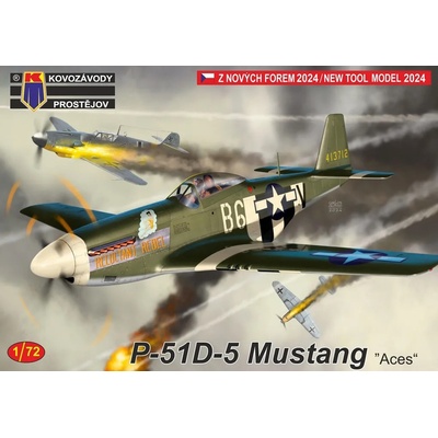 Kovozávody Prostějov North American P 51D 5 Mustang “Aces 1:72