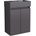 Inter ceramic МЕБЕЛ ЗА БАНЯ С УМИВАЛНИК COMPACT 4242MB 42x25x60см ЧЕРЕН (4242MB)