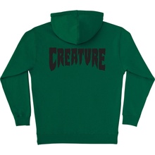 CREATURE mikina Mono P/O Hooded Heavyweight Sweatshirt Dk Green 161961