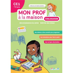 Mon prof à la maison - Conjugaison CE1 (2026)