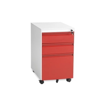 Carmen Офис контейнер Carmen CR-1249 L SAND - червен-сив