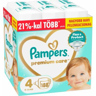 Pampers Premium Care 4 188 ks