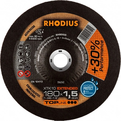 Rhodius Rezný kotúč 180 x 1,5 x 22,23 mm 206262