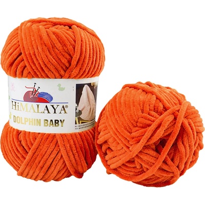 Himalaya příze Dolphin Baby 80372 dýňově oranžová
