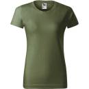 Tričko dámske Malfini Basic khaki